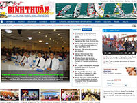 Trang tiếng Anh Báo Bình Thuận Online -  Góp phần nâng cao hiệu quả thông tin đối ngoại