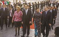 Chủ tịch nước Trần Đại Quang đến Peru tham dự APEC lần thứ 24
