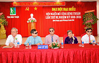 Đại hội đại biểu Hội người mù tỉnh Bình Thuận lần thứ III, nhiệm kỳ 2016 - 2021