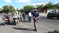 Tai nạn giao thông trên đường Nguyễn Thông (Phan Thiết)  làm 2 người tử vong