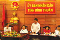 Phó Chủ tịch UBND tỉnh Nguyễn Thành Tâm: