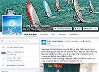Đưa vào hoạt động trang mạng xã hội Facebook “Binh Thuan Tourist”