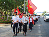 Hàm Thuận Bắc: Hưởng ứng Tuần lễ Quốc gia nước sạch và vệ sinh môi trường năm 2016