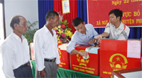 Hơn 19.000 cử tri Huyện đảo đi bầu cử