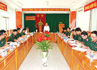 Đảng ủy, Bộ CHQS tỉnh Bình Thuận: Kiểm tra toàn diện nhiệm vụ quân sự, quốc phòng Ban CHQS thành phố Phan Thiết