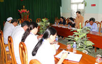 Giám sát tại Bệnh viện đa khoa khu vực Bắc Bình Thuận: Quan tâm chất lượng đào tạo bác sĩ