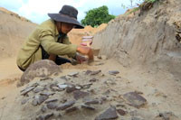 Phát hiện mộ táng và di vật có niên đại 3.000 năm