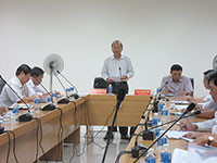Làm việc với Cục Thuế tỉnh, Bí thư Tỉnh ủy Nguyễn Mạnh Hùng: “Quyết tâm, nỗ lực thu ngân sách đạt và vượt chỉ tiêu được giao”