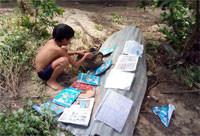 Xã Phong Phú (Tuy Phong): Lũ quét gây thiệt hại nhiều tài sản của dân