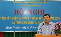 Đột phá hơn trong quy hoạch và quản lý xây dựng năm 2017