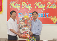 Phó Bí thư Tỉnh ủy chúc tết Đài PT- TH Bình Thuận