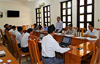 Đoàn công tác Tạp chí Cộng sản làm việc tại Bình Thuận