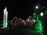 Sắc màu Giáng sinh tràn ngập trên phố biển Phan Thiết