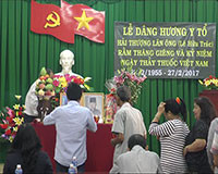 Phan Thiết: Lễ dâng hương các Y tổ, kỷ niệm 62 năm ngày thầy thuốc Việt Nam và tổng kết công tác hội Đông y năm 2016