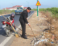 Người tự nguyện làm sạch môi trường
