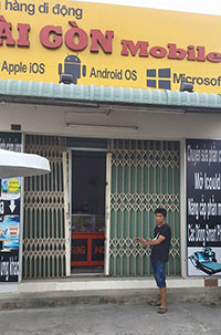 Đã bắt được đối tượng trộm điện thoại di động ở cửa hàng Sài Gòn Mobile
