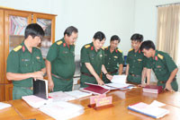 Mô hình “Học tập chi bộ bạn”  nâng cao chất lượng sinh hoạt chi bộ ở Đảng bộ Quân sự Bình Thuận