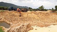 69 trường hợp khai thác khoáng sản trái phép ở Hàm Thuận Bắc bị xử lý