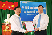 Ông Vũ Văn Đồng tiếp tục được bổ nhiệm Giám đốc Công ty Bảo việt Bình Thuận