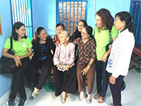 Hội Cựu TNXP Bình Thuận: Thăm và tặng quà Tết cho các Bà mẹ VNAH và hội viên khó khăn