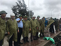 Thứ trưởng Bộ Nông nghiệp&PTNT Hoàng Văn Thắng: Kiểm tra, chỉ đạo công tác ứng phó với bão số 9 tại Bình Thuận