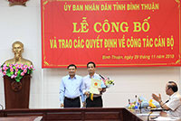 Ông Võ Thanh Bình làm Chánh văn phòng UBND tỉnh