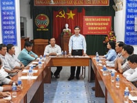 Phó Bí thư Tỉnh ủy Dương Văn An: Gặp mặt đoàn đại biểu Hội Nông dân tỉnh