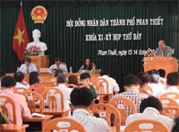 Ông Nguyễn Văn Luân giữ chức Chủ tịch UBND thành phố Phan Thiết