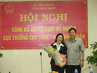 Bổ nhiệm bà Trần Thị Diệu Hoàng giữ chức Cục trưởng Cục thuế Bình Thuận