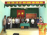 20 ngư dân Tuy Phong ký cam kết không xâm phạm vùng biển nước ngoài