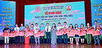 Khai mạc Ngày hội gia đình văn hóa tiêu biểu tỉnh Bình Thuận