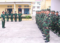 Bộ Tổng tham mưu thăm và làm việc tại Bình Thuận