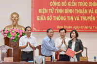 Công bố kiến trúc chính quyền điện tử tỉnh Bình Thuận