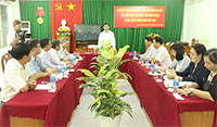 Gặp mặt đoàn đại biểu đi dự Đại hội XII Công đoàn Việt Nam