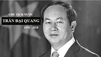 Quốc tang Chủ tịch nước Trần Đại Quang trong 2 ngày
