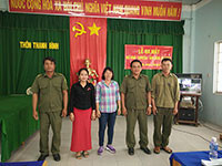 Ra mắt mô hình camera an ninh - ánh sáng an ninh ở xã Phan Thanh