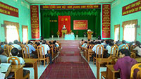 Tuy Phong: Đối thoại với dân về đền bù, giải phóng mặt bằng cao tốc Bắc – Nam