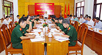 Đảng ủy Quân sự tỉnh: Ra nghị quyết lãnh đạo nhiệm vụ 2020