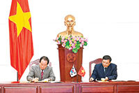 Bí thư Tỉnh ủy tiếp đoàn Pyeong Chang đến thăm và làm việc tại Bình Thuận