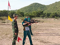 Huyện Tuy Phong tổ chức Hội thao dân quân