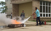 Kho bạc Nhà nước Bình Thuận: Huấn luyện nghiệp vụ phòng cháy, chữa cháy