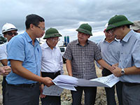 Thứ trưởng Bộ Nông nghiệp và PTNT Nguyễn Hoàng Hiệp: Kiểm tra dự án hồ chứa nước Sông Lũy
