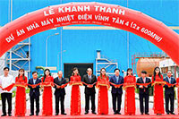 Phó Thủ tướng Thường trực Trương Hòa Bình dự lễ khánh thành Nhà máy Nhiệt điện Vĩnh Tân 4
