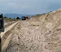 Xã kiến nghị huyện hỗ trợ ngăn chặn khai thác cát trái phép