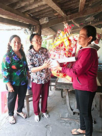 Hội Cựu Thanh niên xung phong Bình Thuận: Thăm và tặng 45 phần quà tết cho hội viên nghèo, neo đơn
