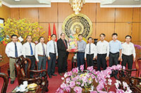 Hội thánh Tin lành Việt Nam đến thăm, chúc tết Tỉnh ủy