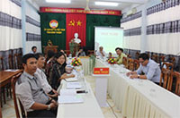 Hội nghị trực tuyến hướng dẫn kiện toàn Ủy ban MTTQ Việt Nam cấp huyện, xã mới sau sáp nhập các đơn vị hành chính