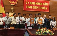 Xây dựng chuỗi liên kết sản xuất và tiêu thụ thanh long