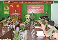 Công an Bình Thuận có Phó Giám đốc mới