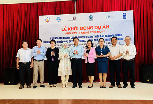 UNPD-funded project launched in Phan Thiet, Tuy Phong and Phu Quy 
